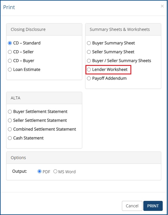 Net Checkbox