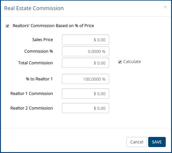 Did you know you can enter commission in two places?
